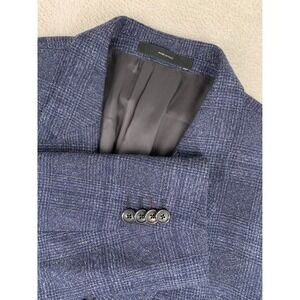 Paul Smith Blue Tweed Sport Coat